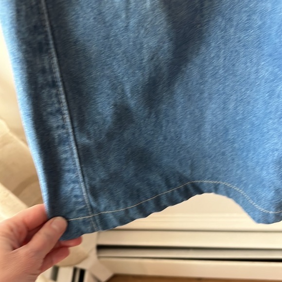 Madonna & Co Boho Maxi Jean Denim Skirt.  Size Small. - Picture 5 of 12